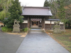 黒石神社の神門